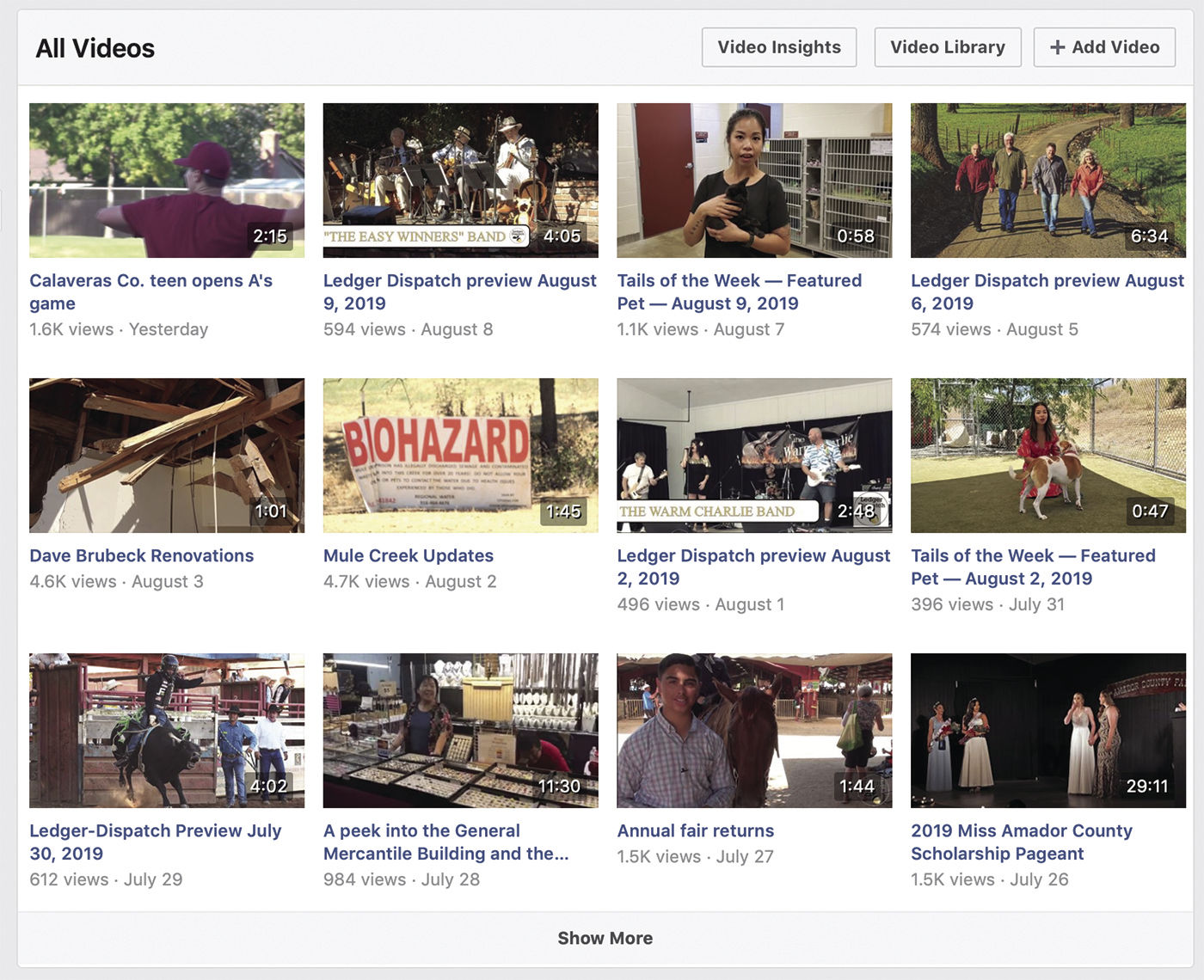 videos